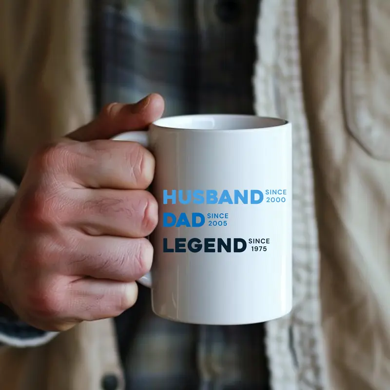 Personalised Dad Mug For Fathers Day 5