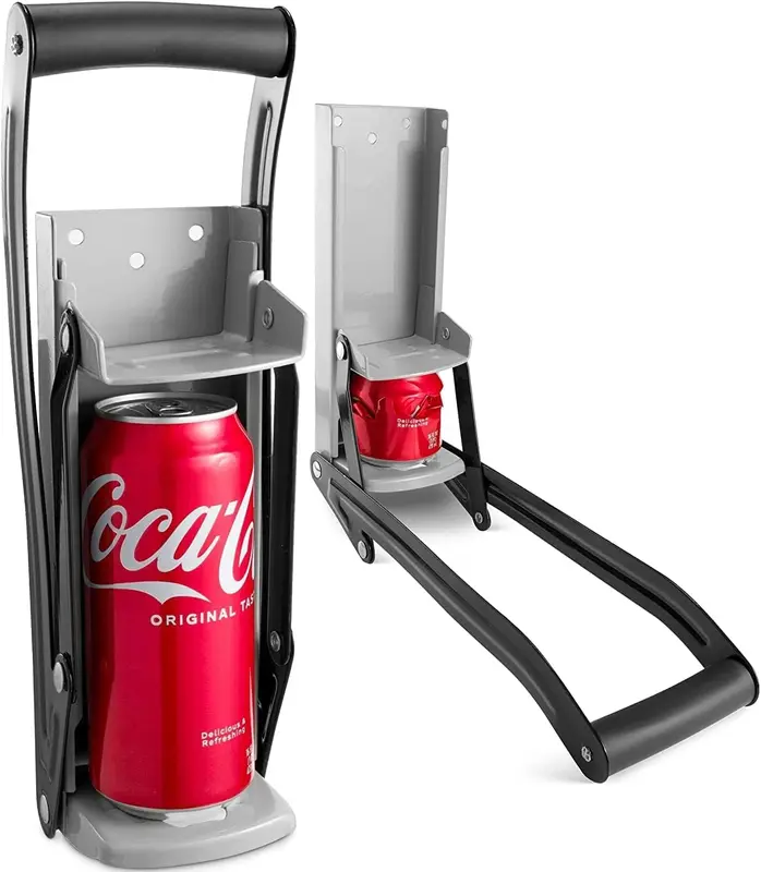 16OZ 500ML LARGE BEER TIN CAN CRUSHER WALL MOUNTED RECYCLING TOOL BOTTLE OPENER 4