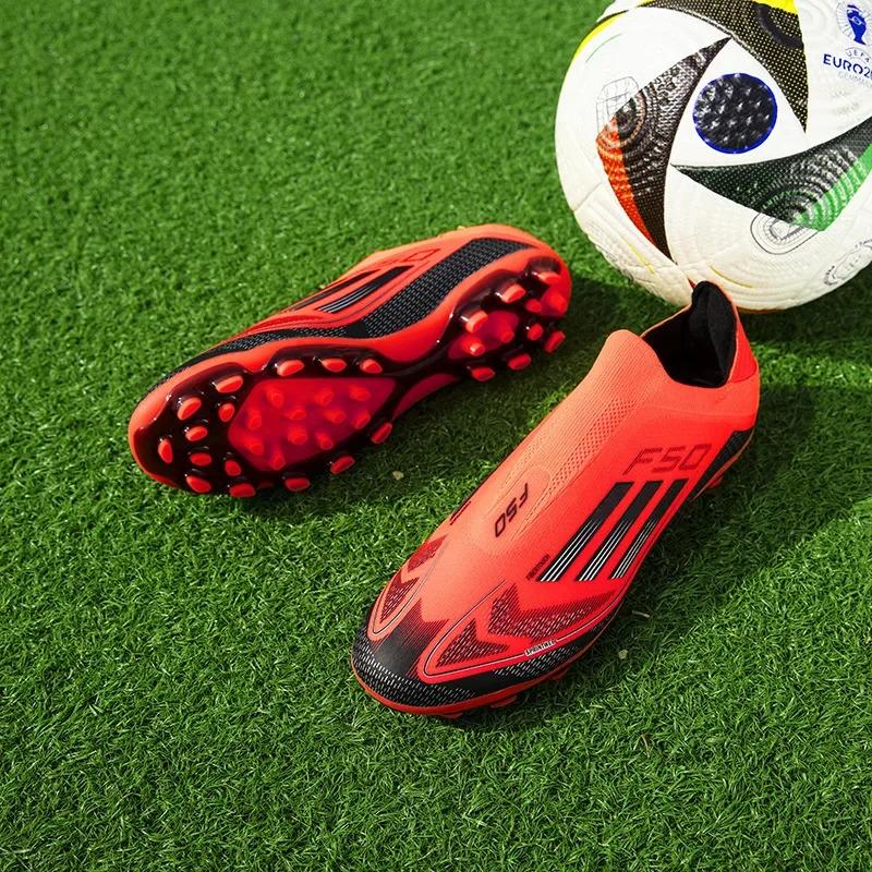 Product Introduction of Men's Football Shoes with Long Nails for Grass Training And Competition Sports Shoes for Boys Girls Students Adults 9