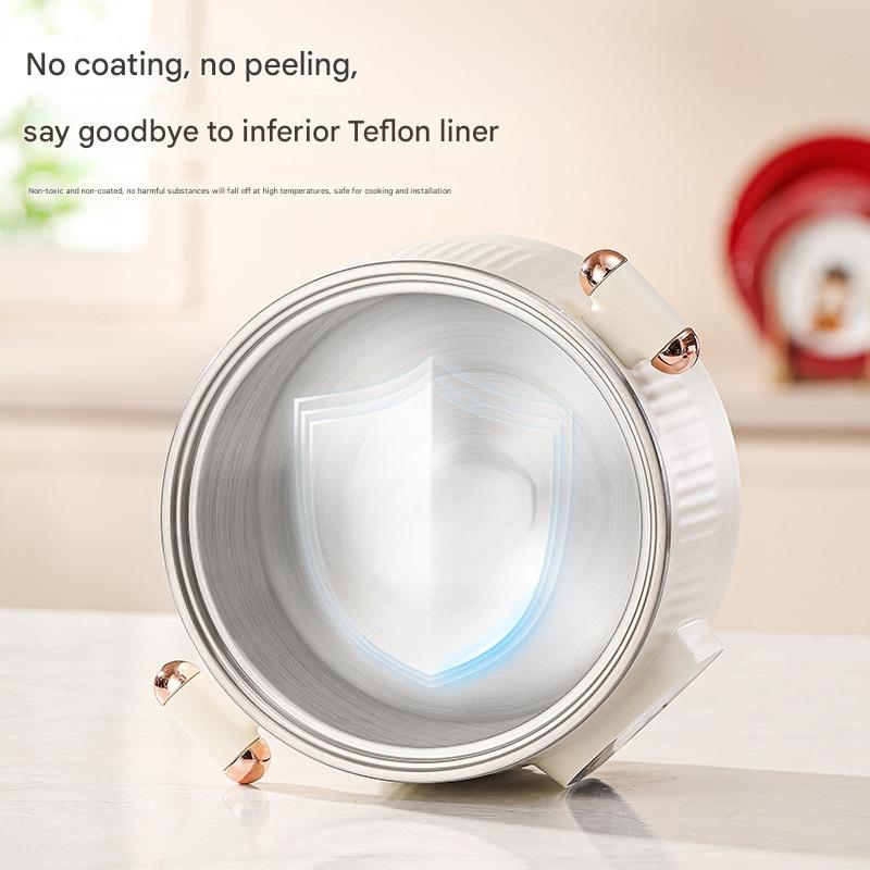 Multifunctional Stainless Steel Smart Rice Cooker With Steamer_voghion.com