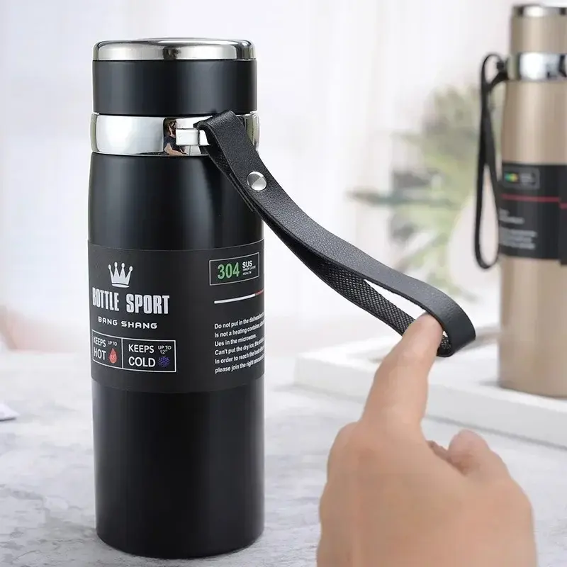 Water Bottle Keep Cold and Hot Water Bottle Thermos for Coffee Tea Vacuum Flasks Stainless Steel Thermos Bottle gifts 3