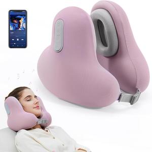 Wireless Headphone Neck Pillow, USB Rechargeable Noise Cancelling Headphone with Memory Foam Design, Headphone for Home, Office, Travel, Audio