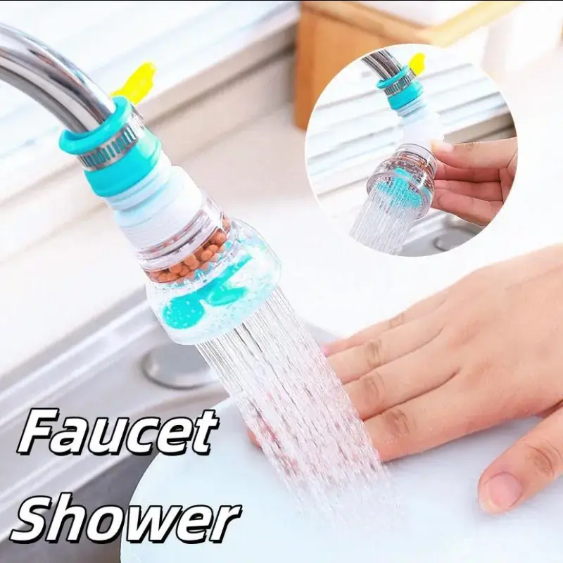 Universal Kitchen Faucet Splash Proof Head Spout Extender Filter Water Saver 3