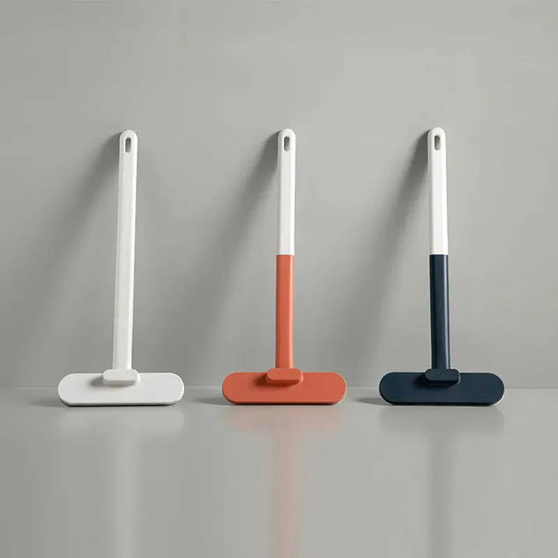 【LOLOVELO】1 multifunctional long handled window brush, wet and dry dual-usecleaning brush,glass brush,sofa,wall, pet hair, carpet cleaning White 2