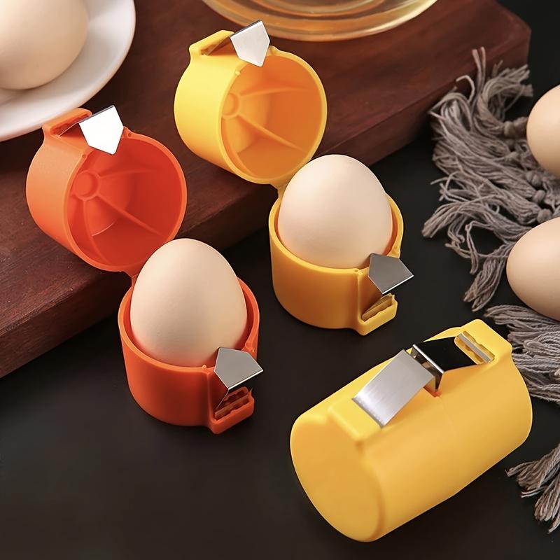 Product Introduction of 1pc Easy Clean Eggshell Separator - Quick Peel & Yolk Splitter, Essential for Kitchen Baking 3
