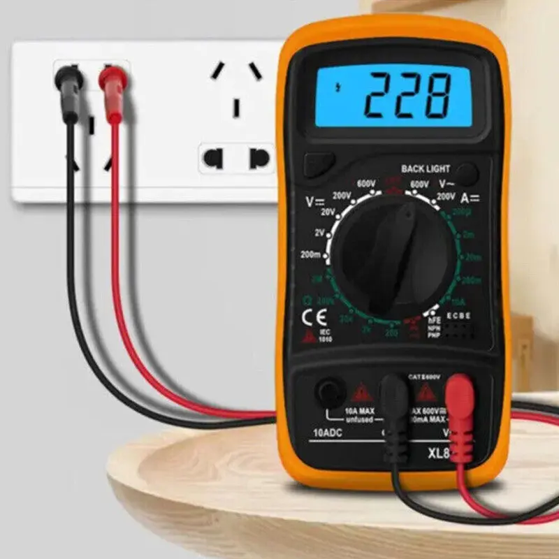 Peak Power Professional Digital Multimeter Voltmeter Ohmmeter Ammeter Multi Tester Meter with Battery Included UK Seller Free Shipping 5