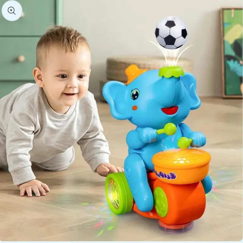 Cute Elephant Musician, disassembled 2