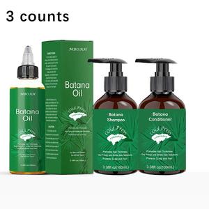 Batana Oil Hair Care Set - Unrefined Batana Oil From Honduras To Achieve Thicker, Moisturizing Scalp Care, for Women Men, Deeply Nourishes The Hair Shaft, Fights Frizz, Moisturizing Care for Hair, Hair Growth Serum (Mini Portable Home Traveling Set)