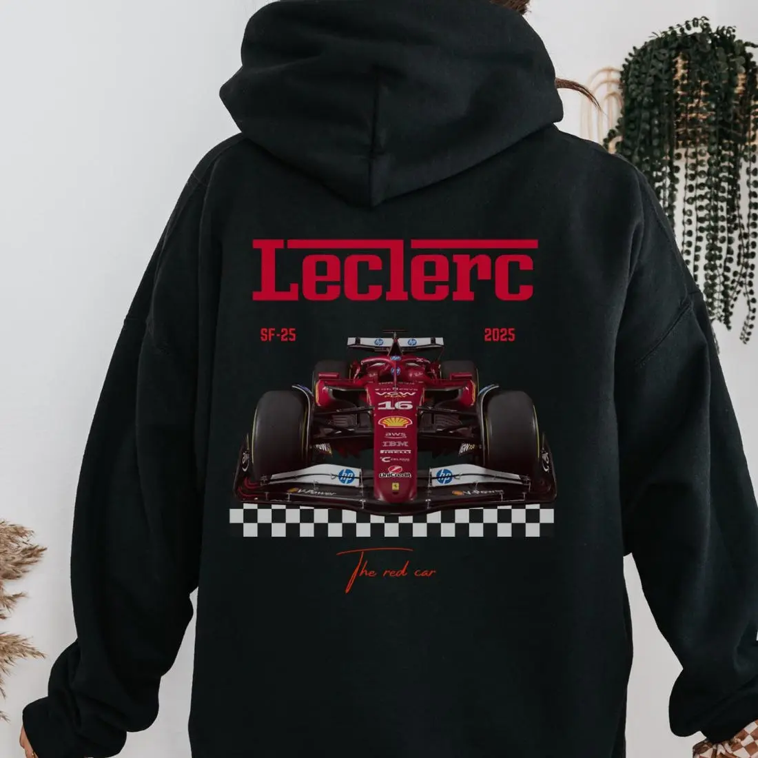 Charles Leclerc 2025 Ferrari Formula One Hoodie Heavy Blend Unisex Sweatshirt, 2025 Formula One Racing Shirt, F1 Sport Unisex S-5XL Graphic Tee