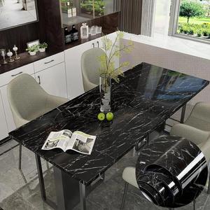 Imitation Marble Pattern Peel and Stick Wallpaper, 1 Count Easy To Clean & Waterproof Wallpaper, Self-adhesive Wall Trim for Household & Kitchen, Wall Stickers, Home Essentials, Decorative, Home, Interior, Marble Backsplash Wallpaper