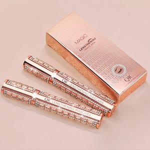 Lash Lengthening Mascara, Long Lasting Quick Drying Eyelash Extensions Volume Building Mascara, Professional Eye Enhancement Makeup Product Gift, Voluminous Lengthening Mascara, Volumizing Mascara