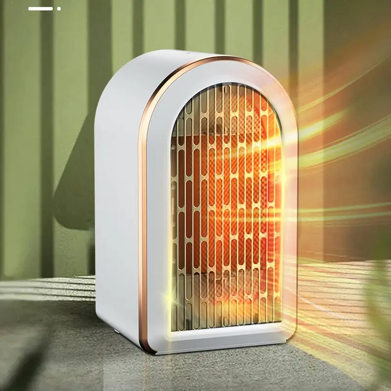 Electric Portable Space Heater 1200W Small Ceramic Fan Heater Low Energy UK Plug 3