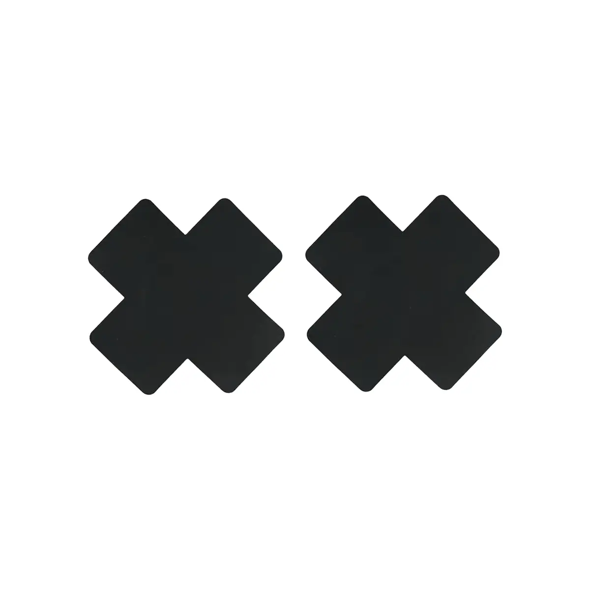Black Cross Pasties