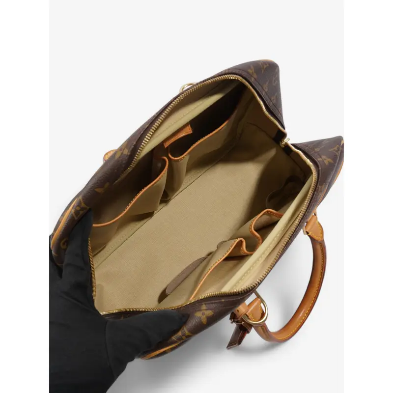 Preowned Louis Vuitton Deauville Monogram Coated Canvas 6