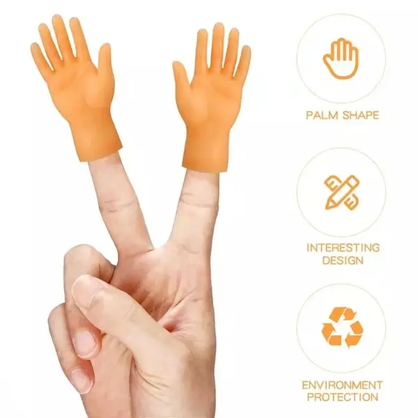 Finger Hand - Comfortable Cat Massage Tool - Mini Pet Toy 4