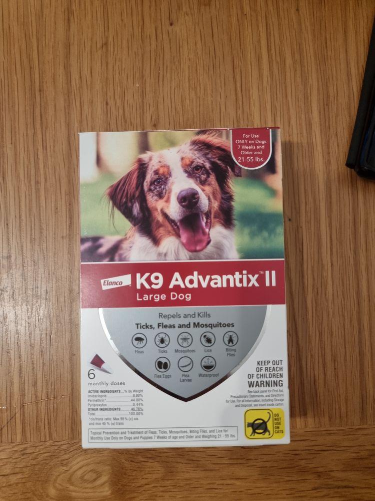 Product Introduction of Advantix Spot On Flea Treatment for Large Dogs 21 - 55 lbs , 6 Months Doses - Best Formulation 3