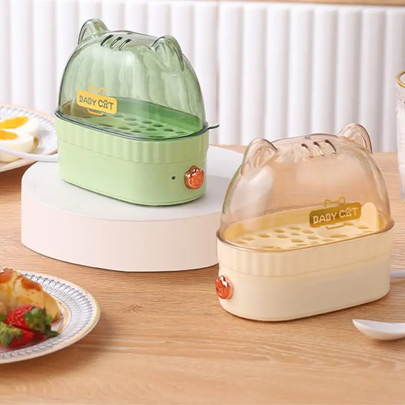 Egg Boiler Machine Electric Hard Boiled Egg Maker Safe Using Egg Boiler Machine Steamer with Timer Off Multifunctional Egg 1