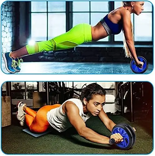 7-IN-1 Ab Roller Wheel Set – Complete Home Gym Fitness Equipment with Push-up Bars, Resistance Band, Skipping Rope, Hand Grip & Knee Pad – Perfect Father’s Day Gift  Transform your fitness routine with this 7-IN-1 Ab Roller Wheel Set, 4