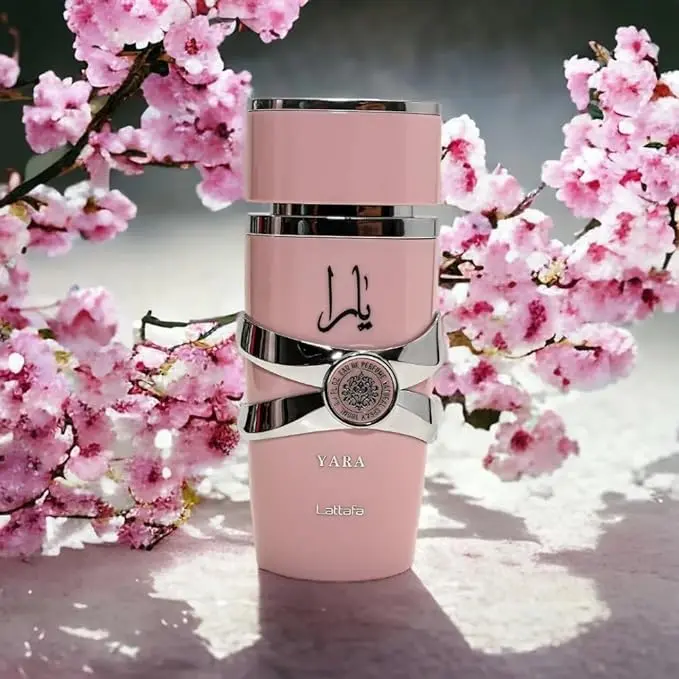 Yara Pink Perfume For Women - Arabian Long Lasting - Eau De Parfum 100 ML Sugar Sweet Vanilla Pleasant Comfort Fragrance to Enhance Charm Perfect Gift