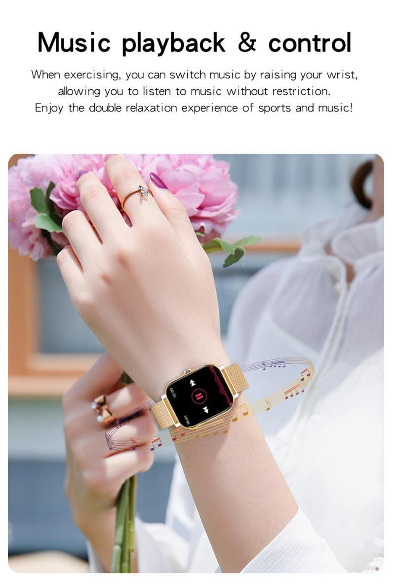 Product Introduction of The New Full Touch High-Definition Men'S And Women'S Sports Smartwatch Features Wireless Dialing, Answering Calls, Motion Tracking, Photography, And Music Control. The Stylish Smartwatch Is Compatible with Android And Iphone, It'S a Gift for Men And Women 7