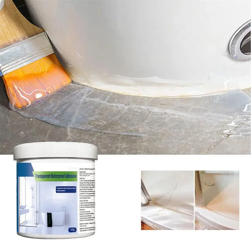 Bathroom Transparent Waterproof Glue Waterproof Coating Agent Long-lasting HOT. 2