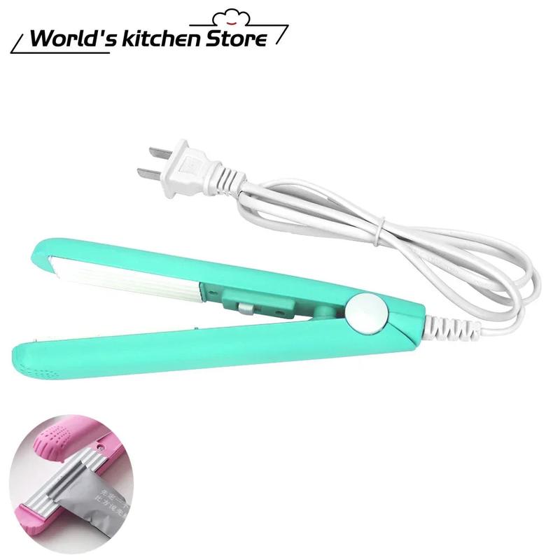 Mini Portable Heat Sealing Machine, Food Vacuum Sealer for Bags, Household Handheld Clips Sealer 6