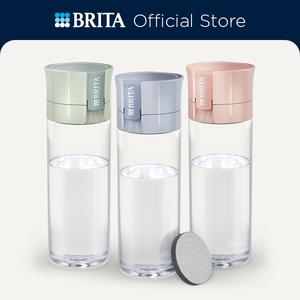 BRITA OFFICIAL Vital Water Filter Bottle (600ml) incl. 2x MicroDisc Filters, Choose Your Colour