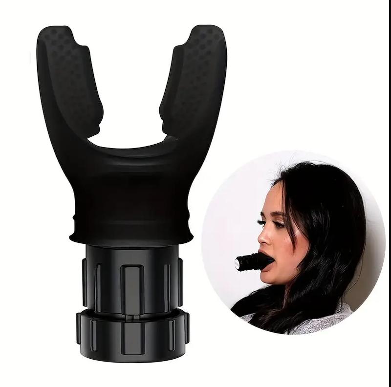 Portable Lung Trainer with Adjustable Intensity for Respiratory Muscle Strength 1pc Adjustable Resistance Breathing Exerciser, Lung Capacity Training Tool For Running Swimming Gymnastics, Aerobic Fitness And Other Aerobic Fitness Exercise 1