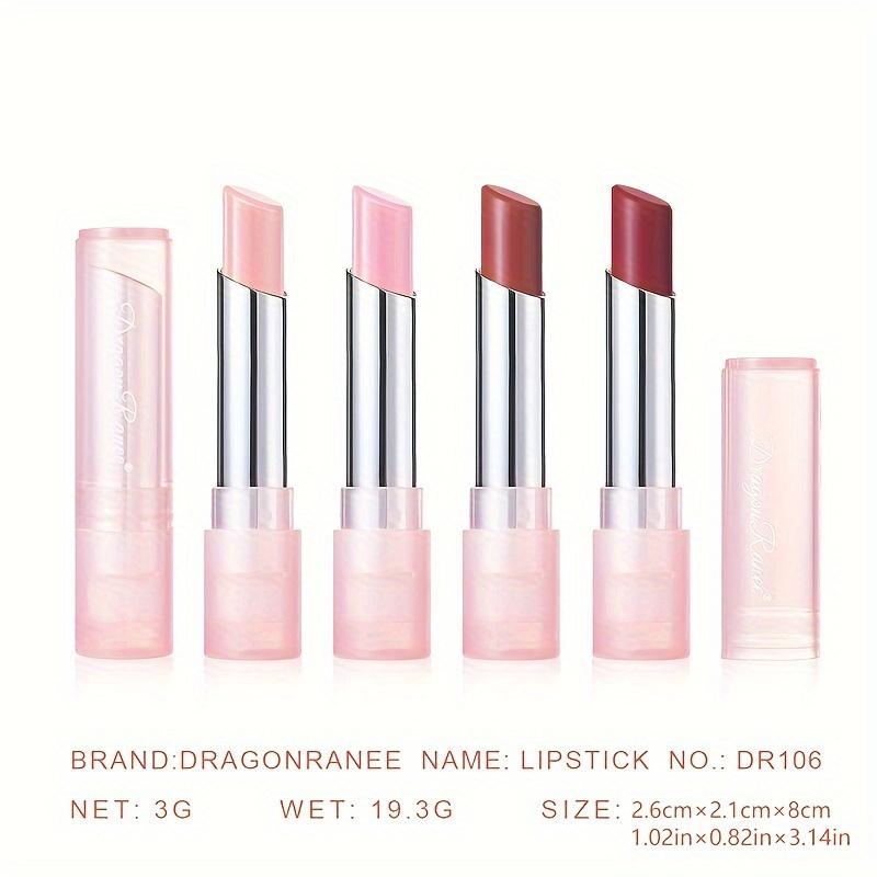 DragonRanee Color-Changing Lip Balm - Moisturizing Long-Lasting Waterproof Jelly Lipstick with Shifting Pink Shades, Glossy Finish for All Light Beige Types, Valentine's Day Gift for Women 7