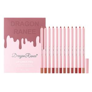 Multi Stick Lip Liner, 12pcs/set Long Lasting Daily Lip Liner Set, Waterproof Matte Lip Liner Pencil Suitable for All Occasions Makeup, Multicolor Lipliner, Lip Product, Cosmetic Gift, Lip Crayon, Lip Kit, Lip Ink, Lip Marker