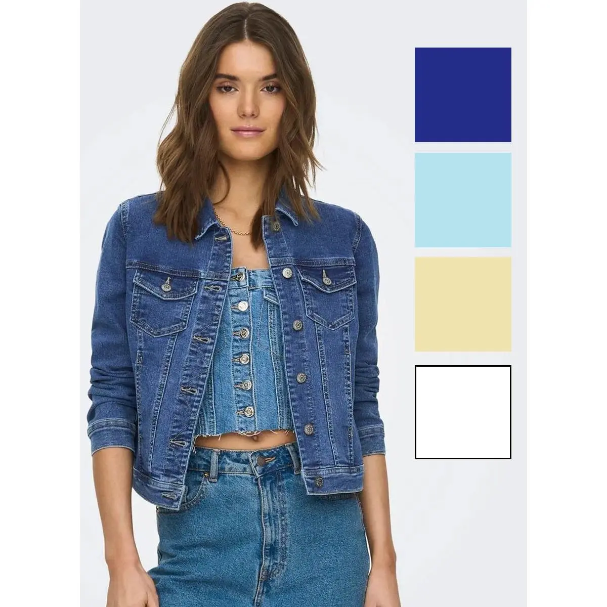 Ladies Wonder Denim Jacket 4 Colours
