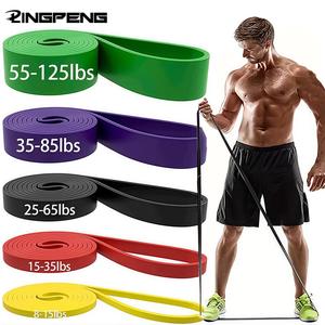 Resistance Band, 5 Counts/set Durable Stretching Band, Elastic Band for Home Gym Workout, Calisthenics Tools, Fitness Equipment for Men and Women, Flex Straps, Exercise Equipment, Heavy Exercise Bands, Fitness Training Band