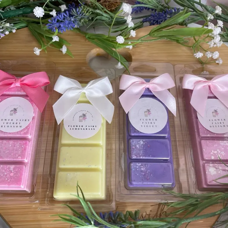 Highly Scented Flower Fairy Scented Wax Melt Snap Bar Bundle
