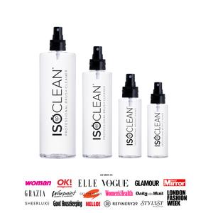 ISOCLEAN Makeup Brush Cleaner With Top Spray - Vegan Cruelty-Free Removes Germs Dust & Makeup in 60 Seconds Perfect for MUA's & Beauty Professionals