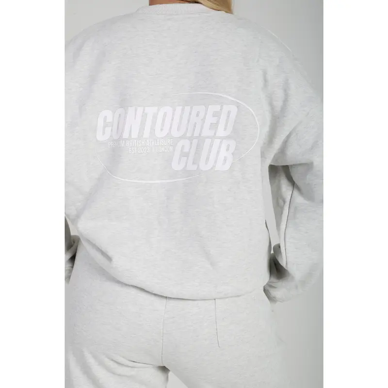 Everyday Oversized Sweatshirt - Heather Grey 1