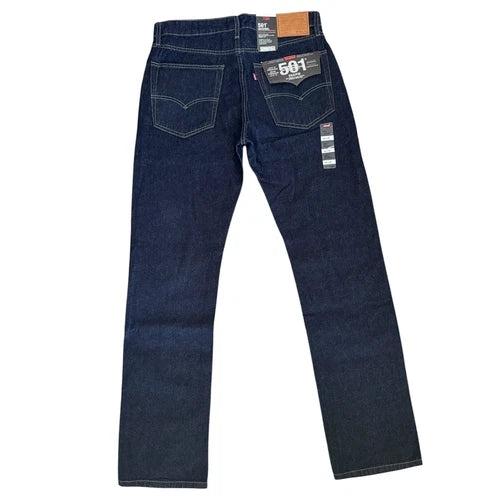 Levi's 501 Original (Dark Blue) Men's Regular Fit Jeans 4