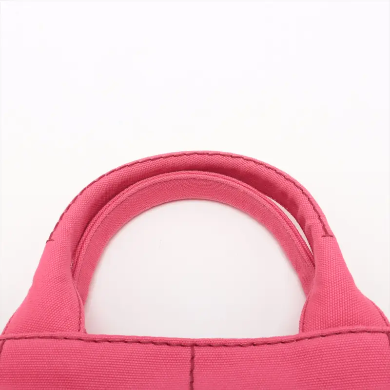 #1036 - Prada Canapa Pink 2 Way Handbag canvas BN2642 - Pre-owned 5