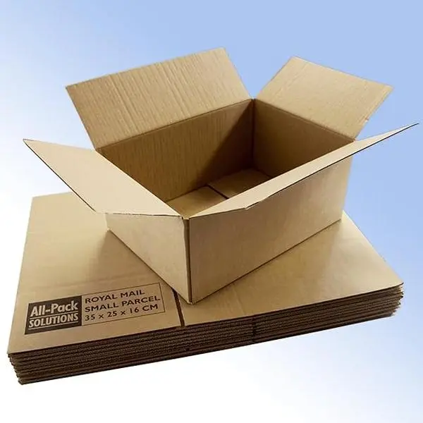 10 Royal Mail Small Parcel Postal mailing Boxes 350x250x160mm (Deep Option