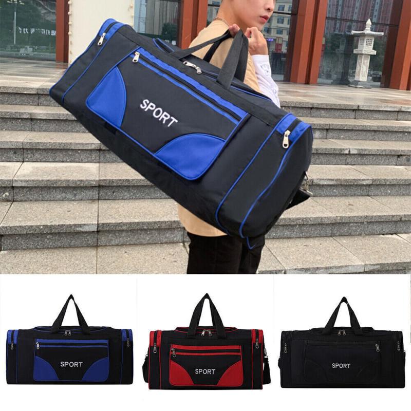 Mens Womens Large Holdall Bag Duffle Bag Sports Weekend Travel Luggage Bags 2