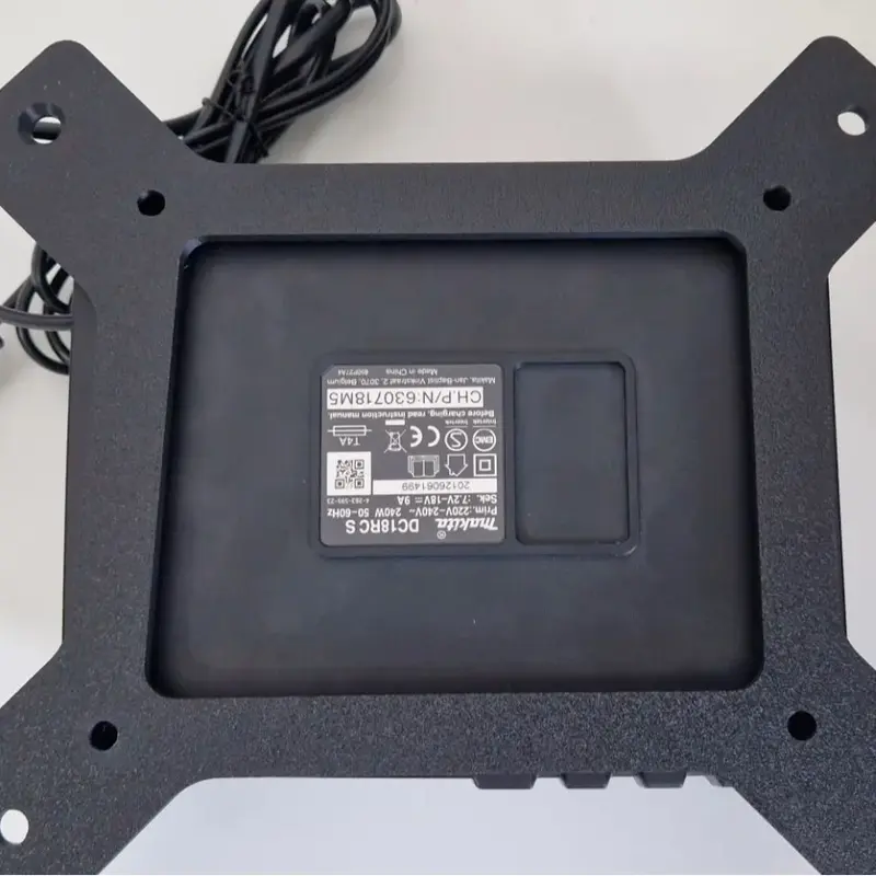Makita DC18RC Charger Wall Mount – Space-Saving Plastic Holder for Cordless Tool (FREE Shipping) 6