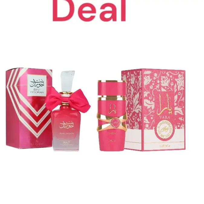 2pcs bundle deal yara candy and bint hooran Perfumes sweet aroma Arabian sweet fresh perfume