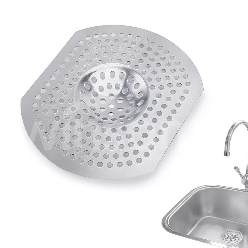 Kitchen Sink Strainer Replacement Waste Hole Drainer Basin Drain Filter Steel UK 4