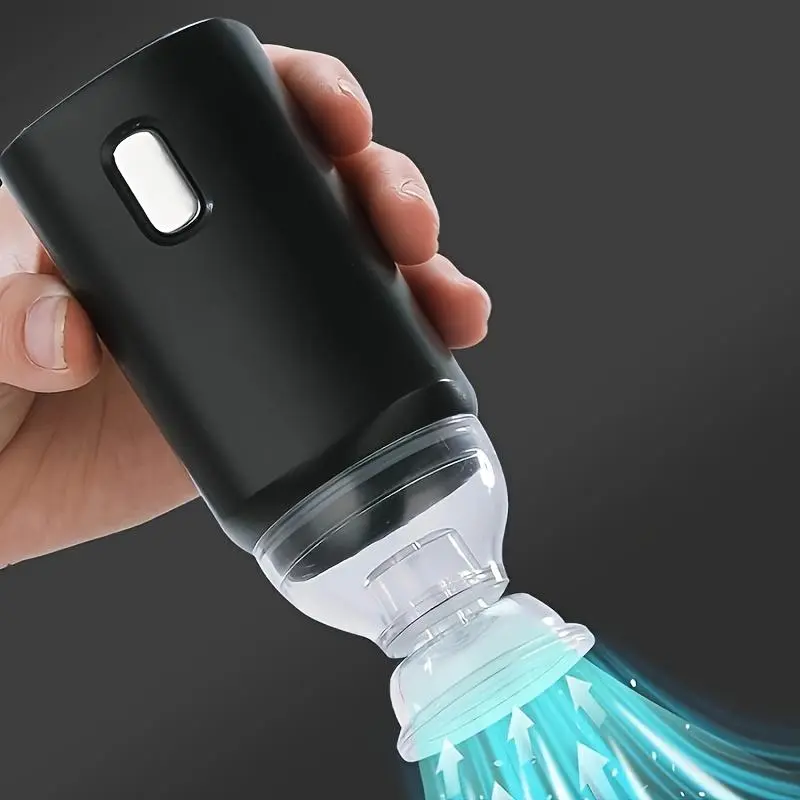 The vacuum compression bag adopts electric vacuum pump, handheld household vacuum machine, USB vacuum machine, including reusable vacuum bag 1pc (22 * 21cm)+4pcs (26 * 34cm) 6