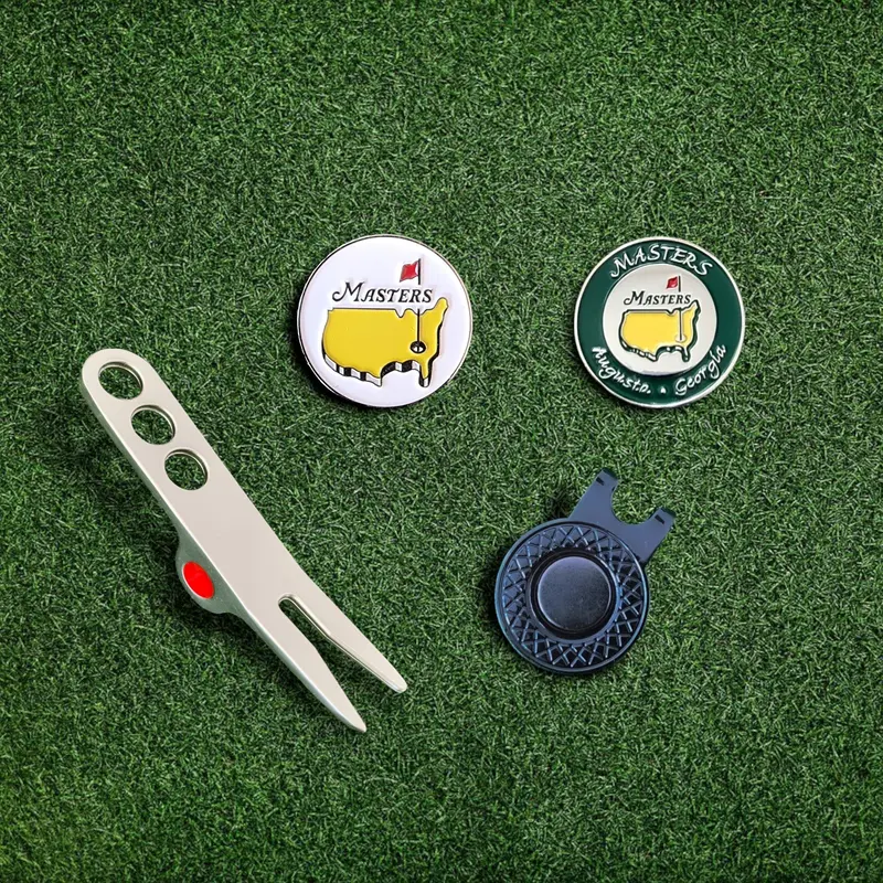 Scotty Divot Tool & Ball Marker Gift Set - Masters | Augusta | Georgia | In Gift Tin 1