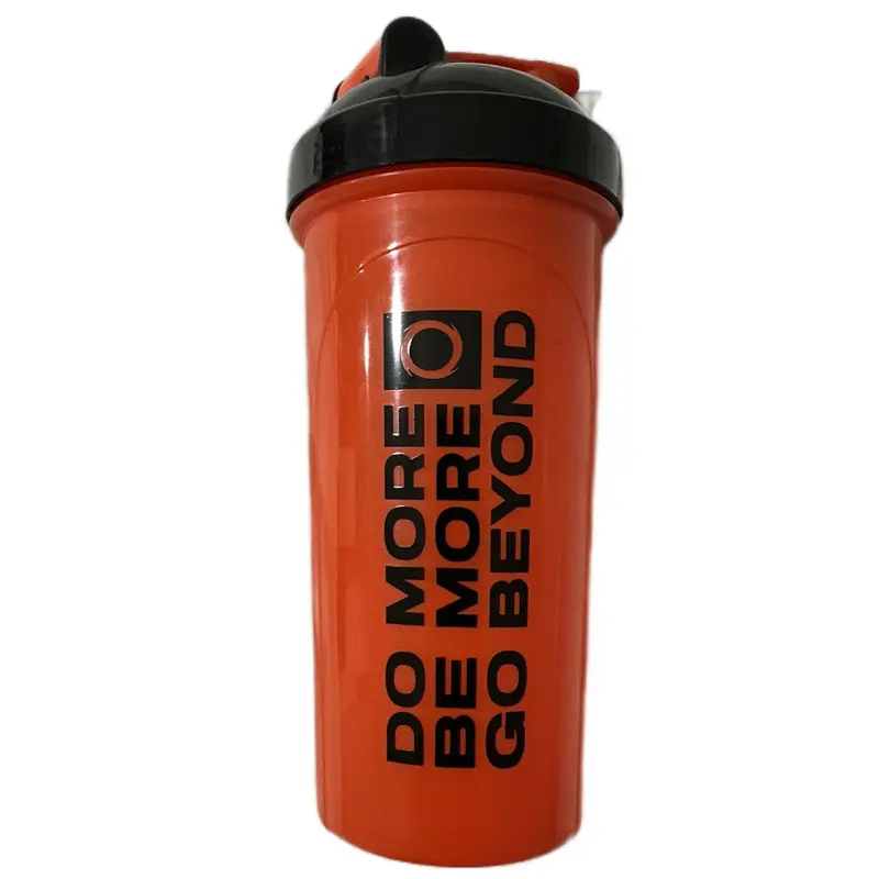 Water bottle for outdoor activities - 600ml Shaker Bottle 20oz Protein Shaker Plastic Bottle Portable Fitness Bottle for Fitness Enthusiasts Athletes 4