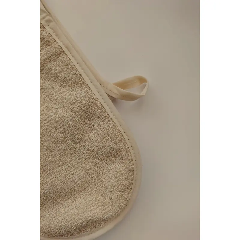 Organic Double Oven Glove - Machair Clock Blue 3