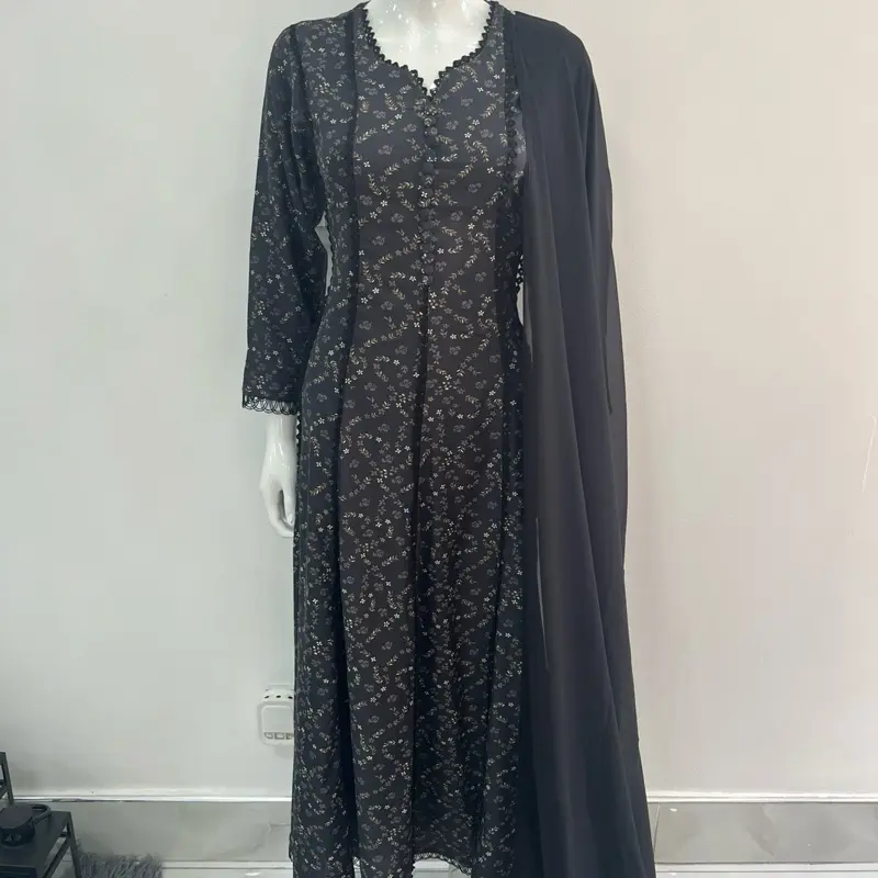 Sabiha printed linen maxi dress Casual Chiffon
