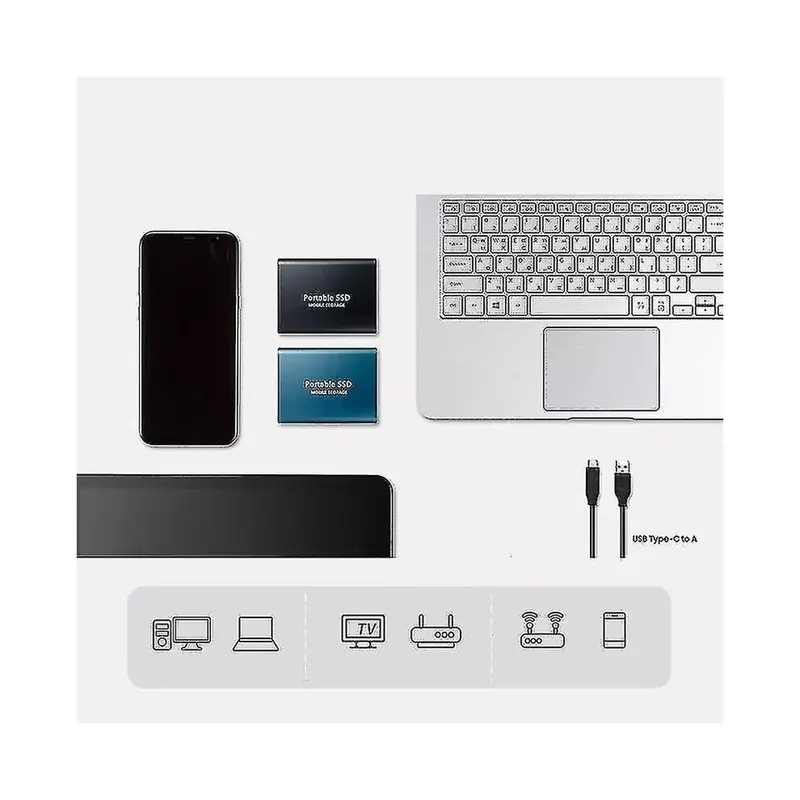 2TB External Hard Drive Disk Memory Storage USB 3.0 HDD for PC Laptop Phones 1
