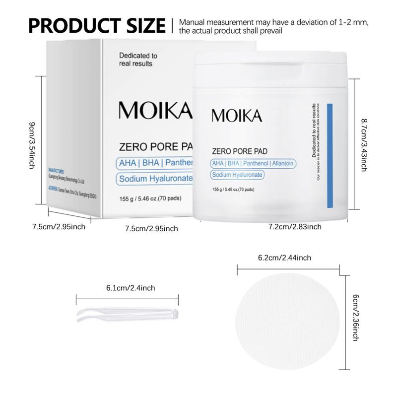 Product Introduction of Zero Pore Pads (AHA + BHA) | Gentle Moisturizing Salicylic Acid Cotton Patch Toner 0