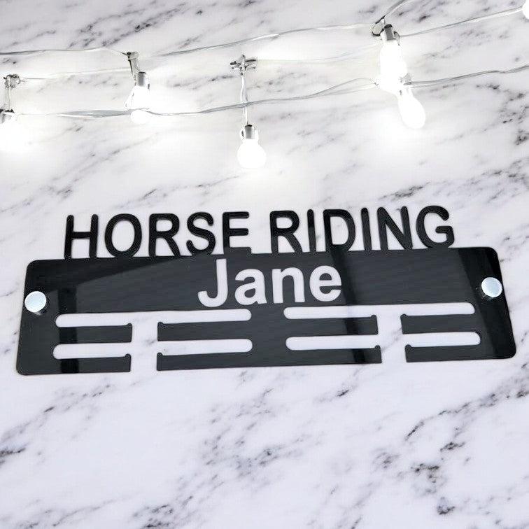 Horse Riding Medal Hanger 0